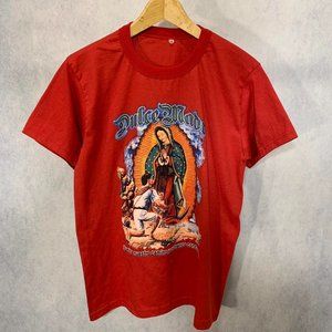 Vintage Jesus tee Mexico virgin Mary shirt size Medium